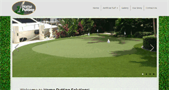 Desktop Screenshot of homeputtingsolutions.com